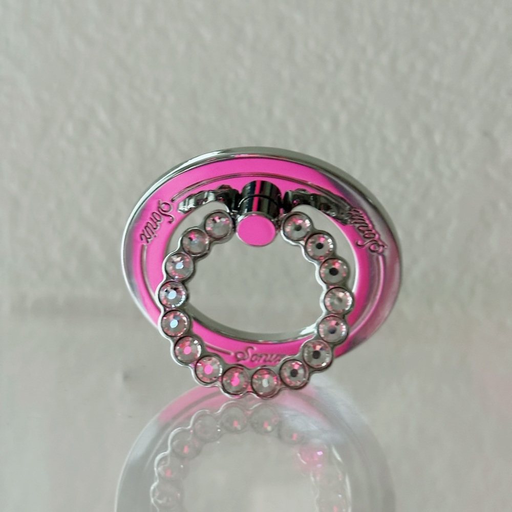 MagSafe Rhinestone Phone Ring (Silver) - Picture 2 of 4
